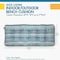 Duck Covers Indoor/Outdoor Bench Cushion, 42 x 18 x 5", Lilac Festival DCLFBN42185 - alternate 6